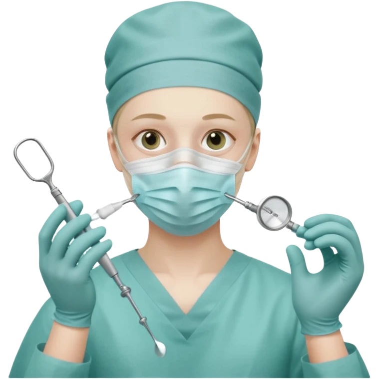 A victorian surgeon using chloroform as an anaesthetic on a patient during an operation emoji