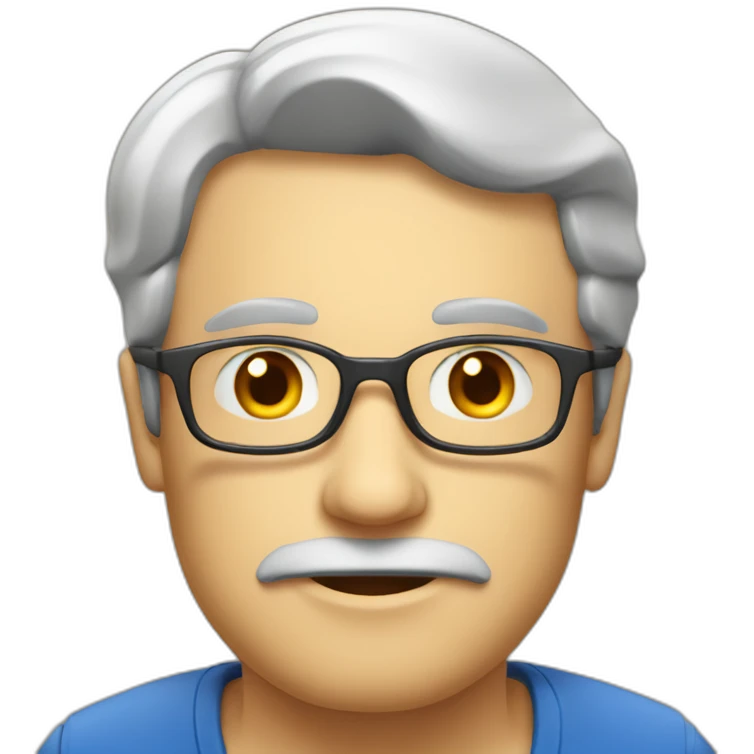 Monsieur en train de se faire du fromage emoji