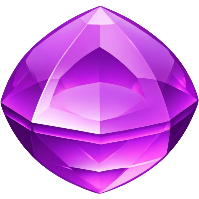 Purple vaporwave gem emoji