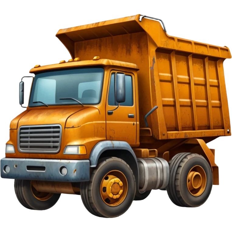 Camión volquete emoji