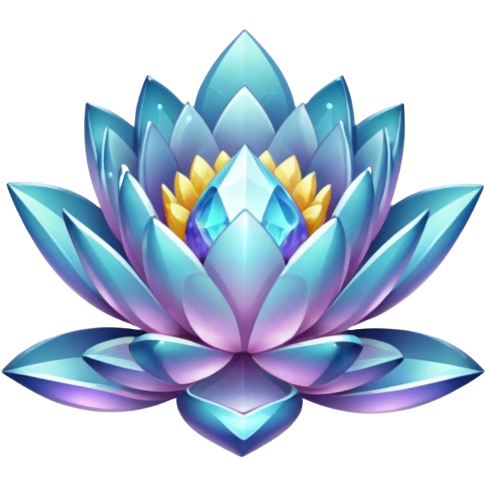 crystal lotus emoji