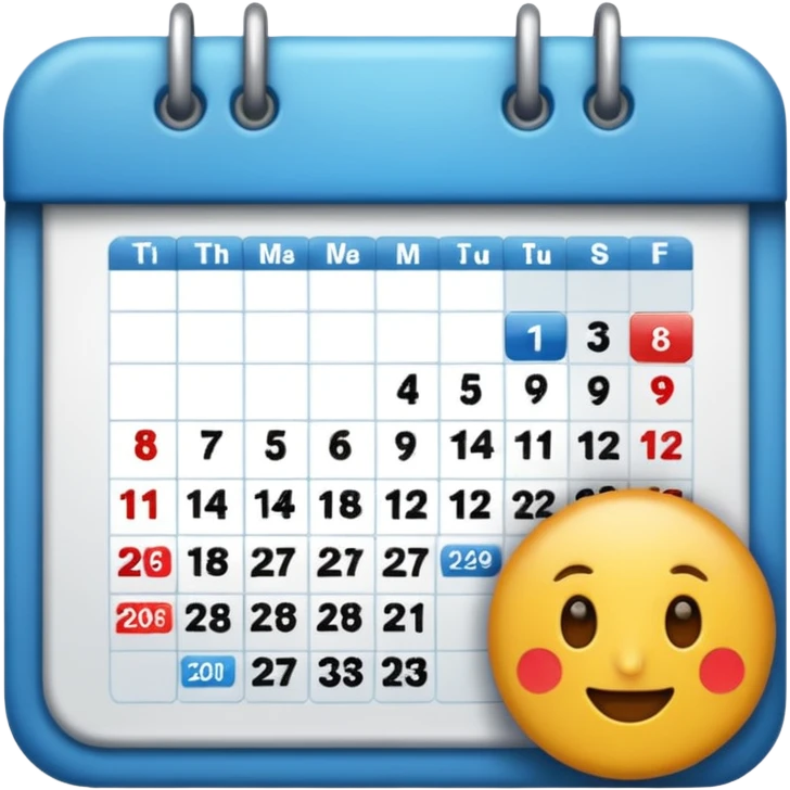 calendario emoji