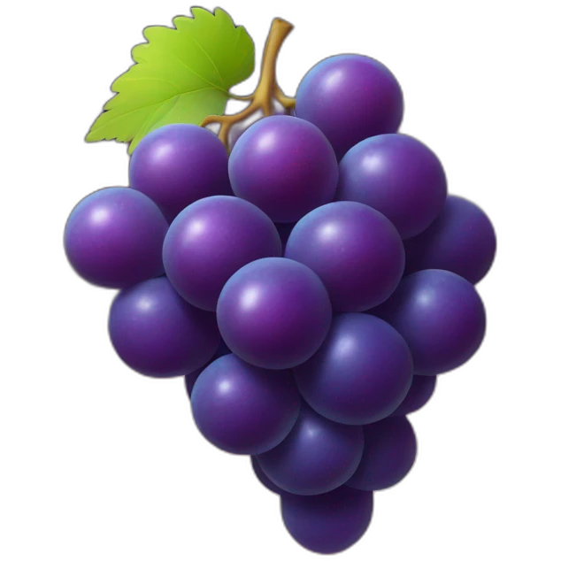 grapes in space emoji