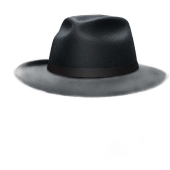 Black hat emoji