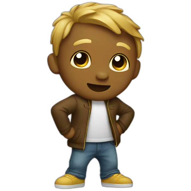 Chat qui dab emoji