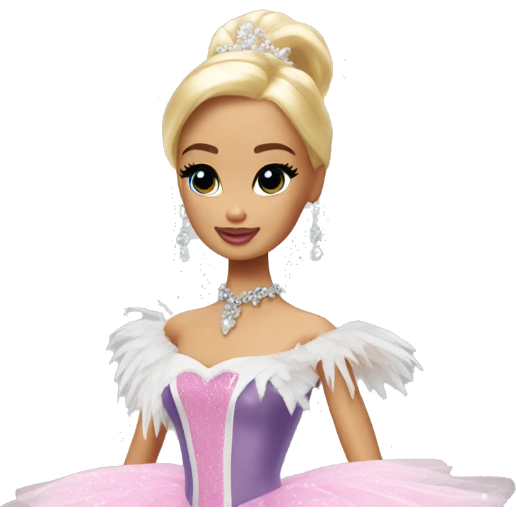 barbie swan lake  emoji
