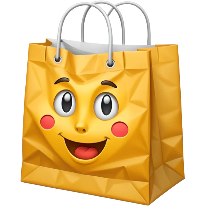 empty shoping bag emoji