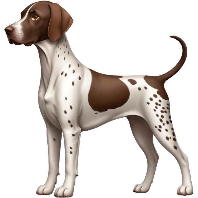 German Shorthaired Pointer Dog Breed Full Body emoji