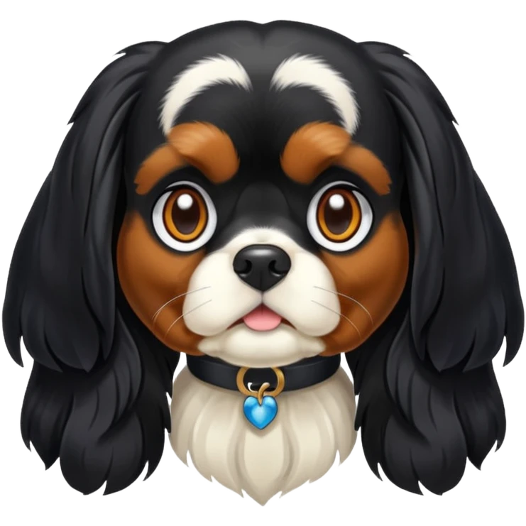 Black cavalier  emoji