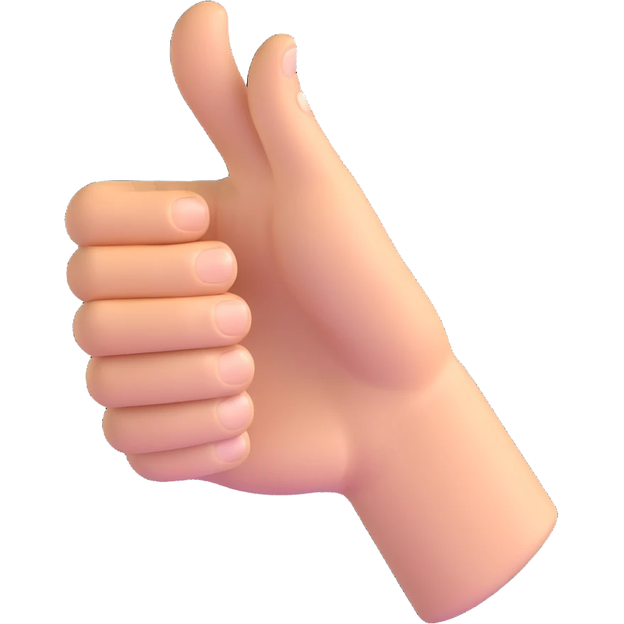 thumbs up emoji