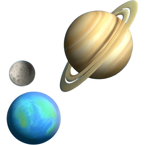 Solar system emoji