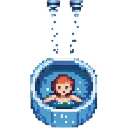 person swimming in a pool emoji