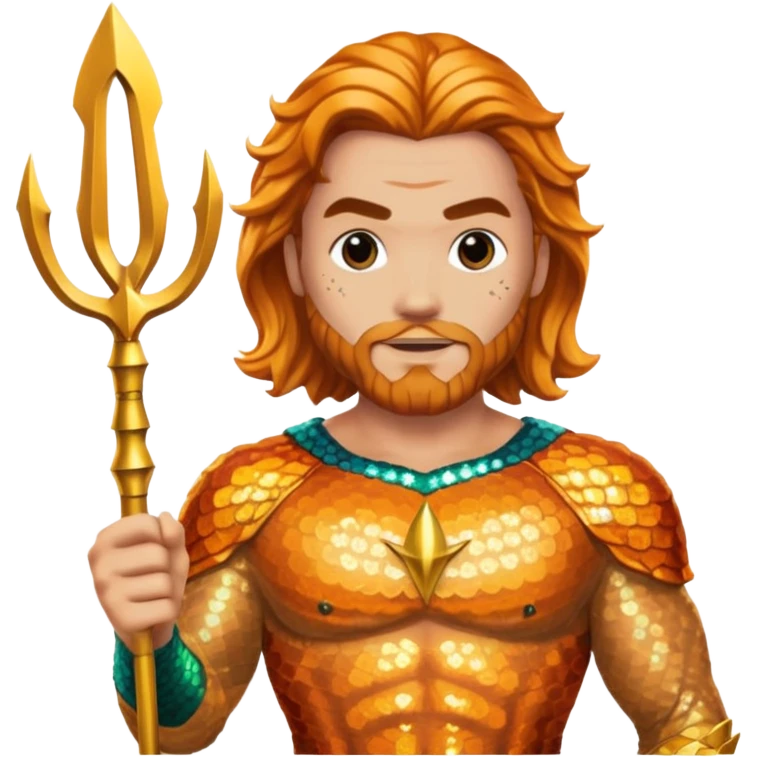 Aquaman with Sequin Outfit emoji