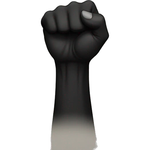 generate a black fist emoji