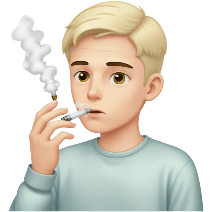 spanish boy pale vaping emoji