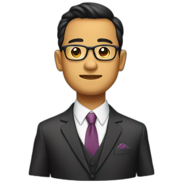 Anies Rasyid Baswedan with suit emoji