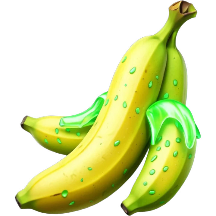 radioactive banana emoji