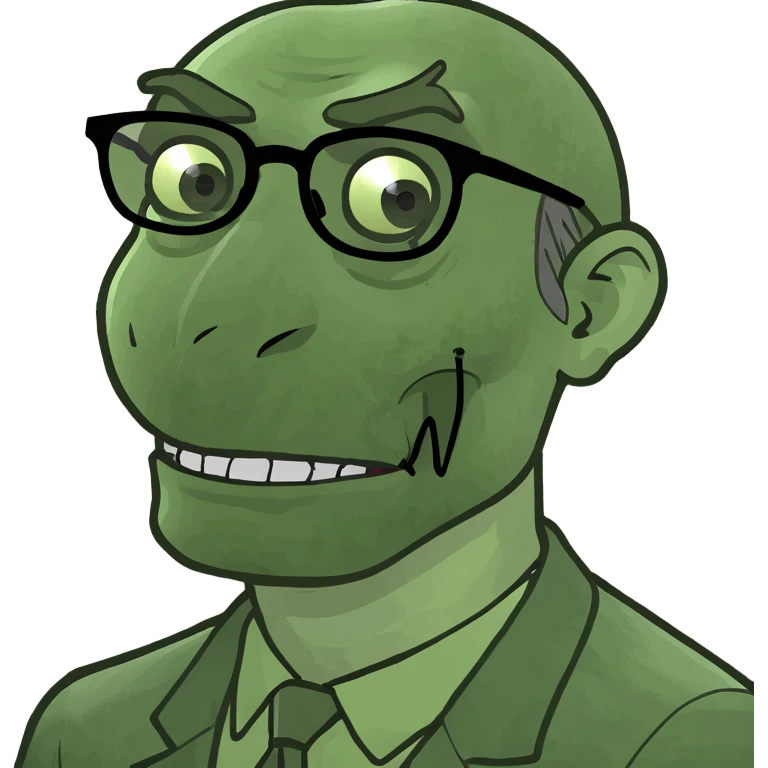 zombie con lentes emoji
