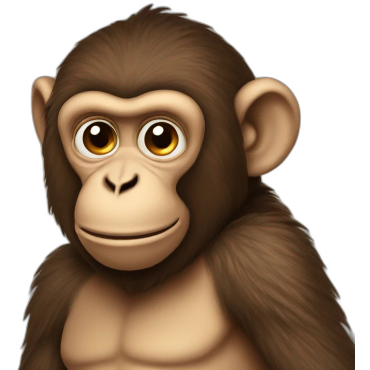 Monkey alan emoji