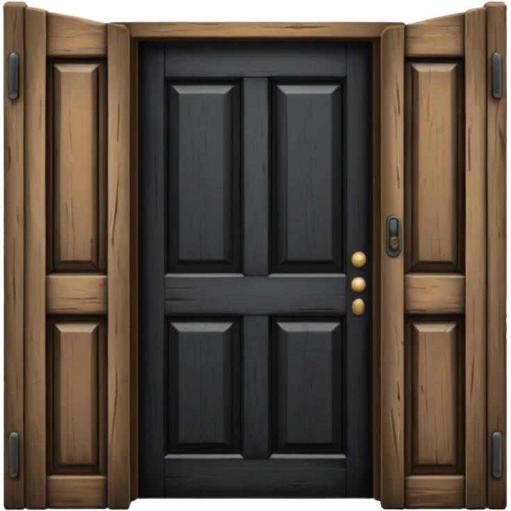 black Door  emoji