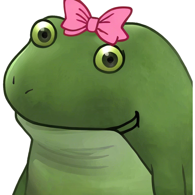 Pink bow emoji