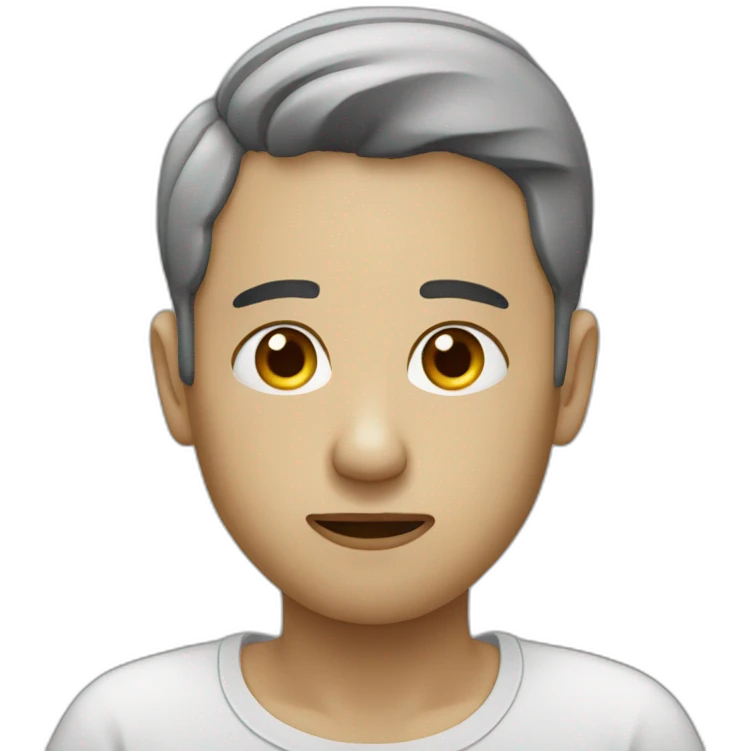 Une humain triste emoji