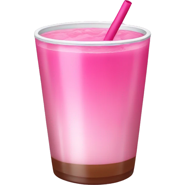 Pink drink emoji