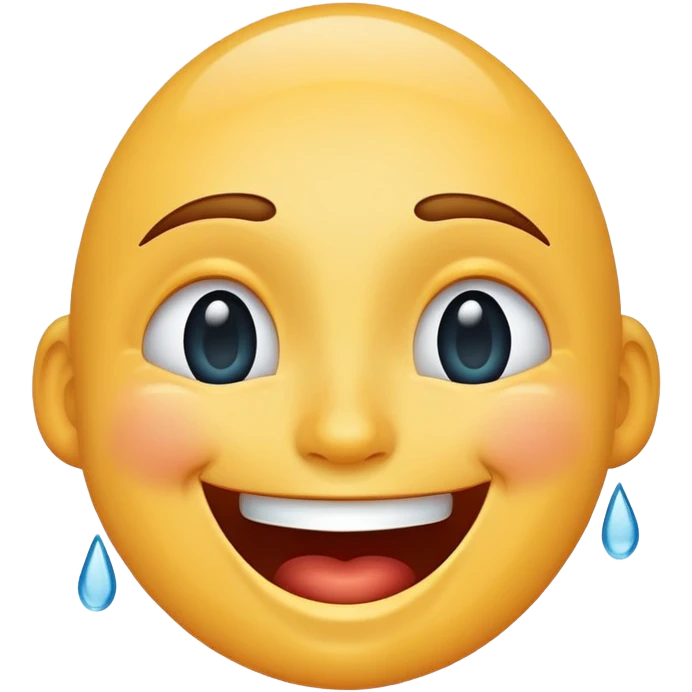 laughing face with tears of joy emoji