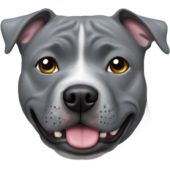 grey staffie emoji