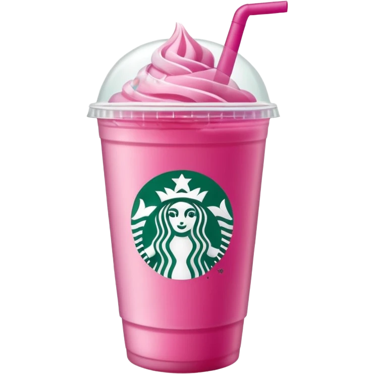 Starbucks pink drink  emoji