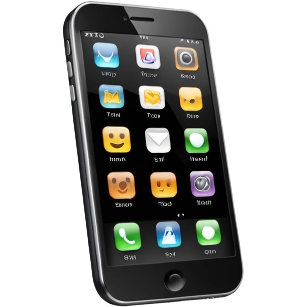 First smartphone emoji
