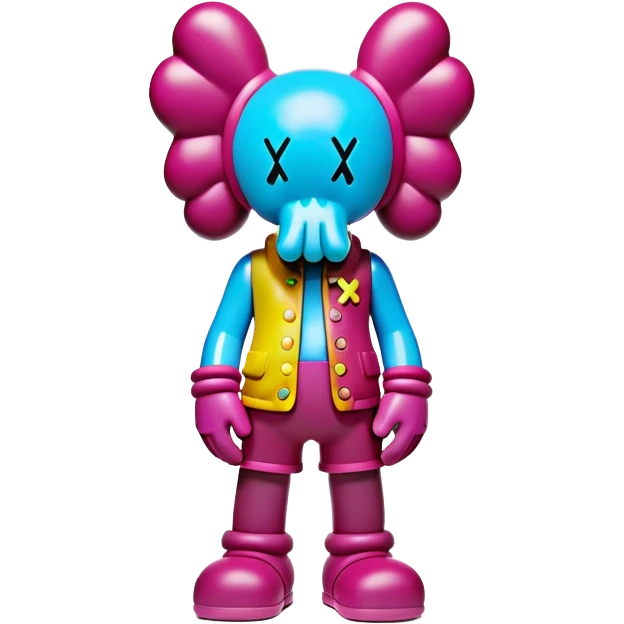 Kaws collectible emoji