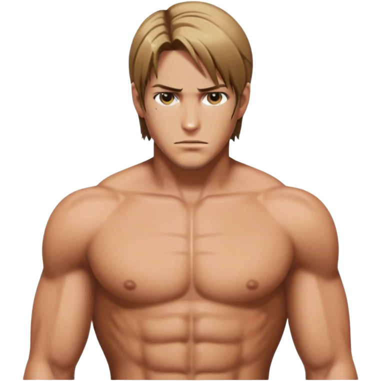 leon kennedy shirtless emoji