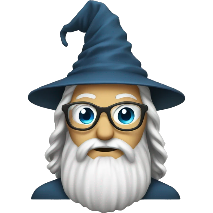 a wizard coding emoji