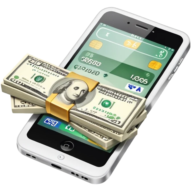 Money transfer emoji