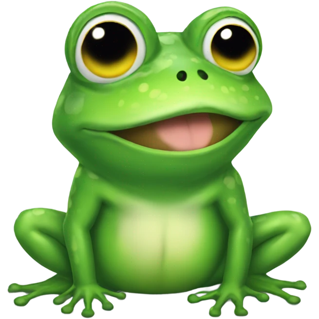 Gay frog emoji
