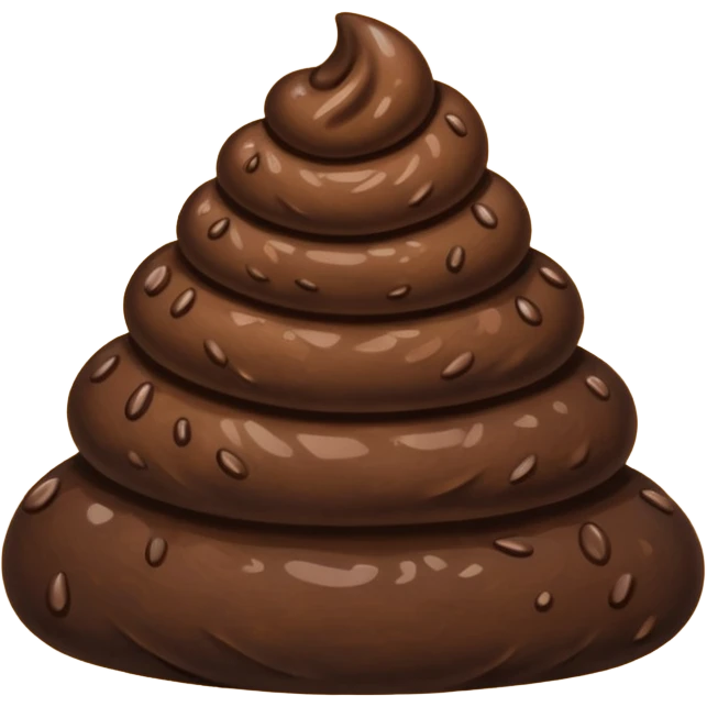 night poop time emoji