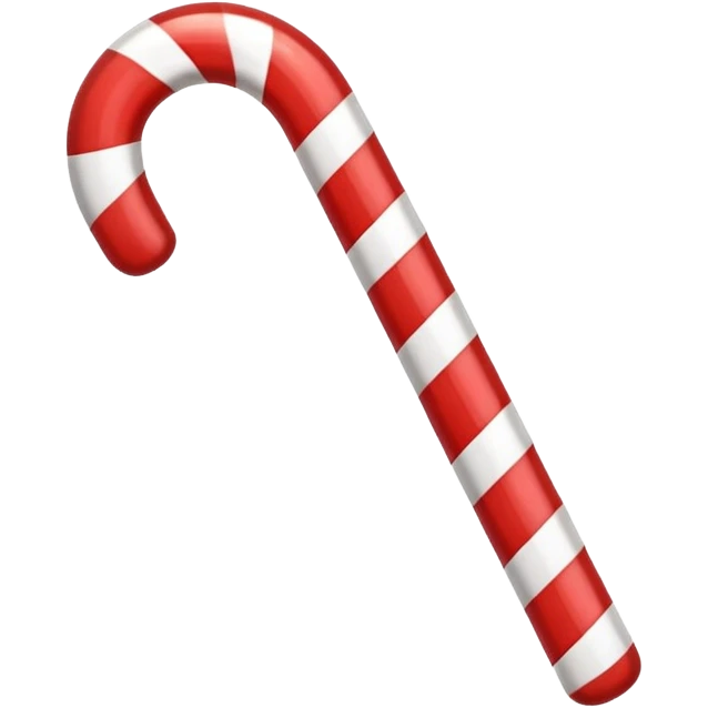 candy cane emoji