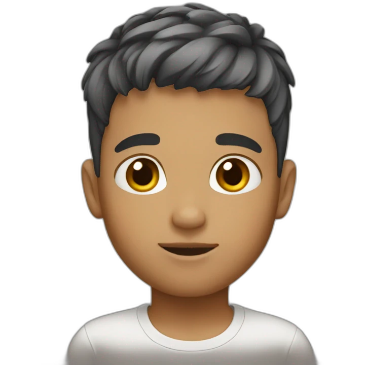 boy short hair emoji