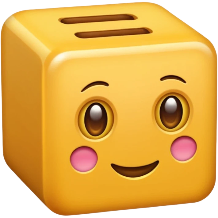Розовая коробка  emoji