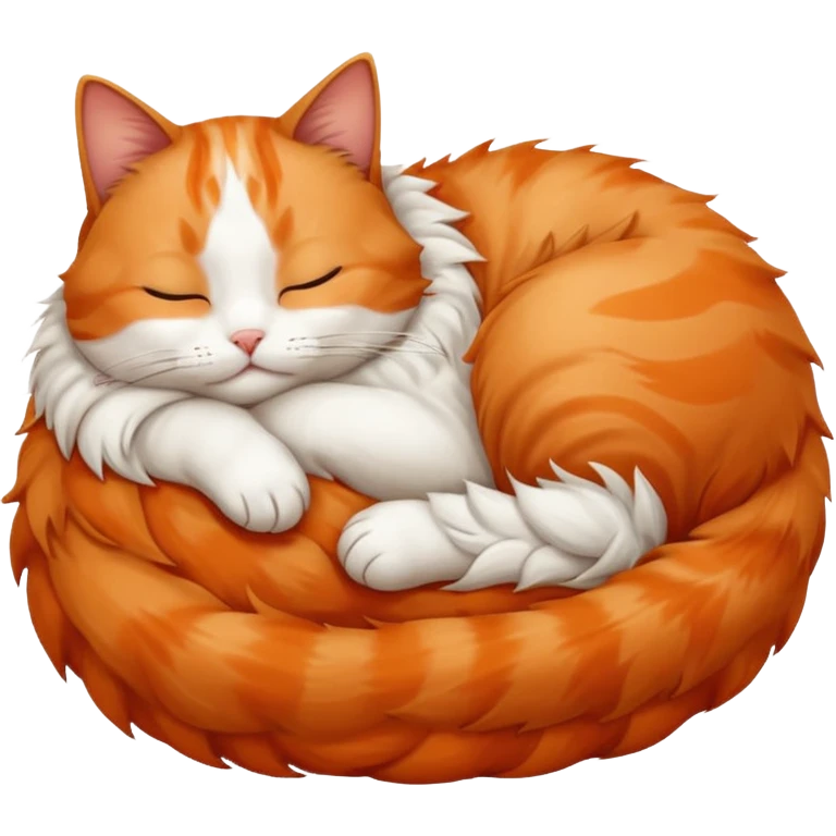 Cat sleep emoji