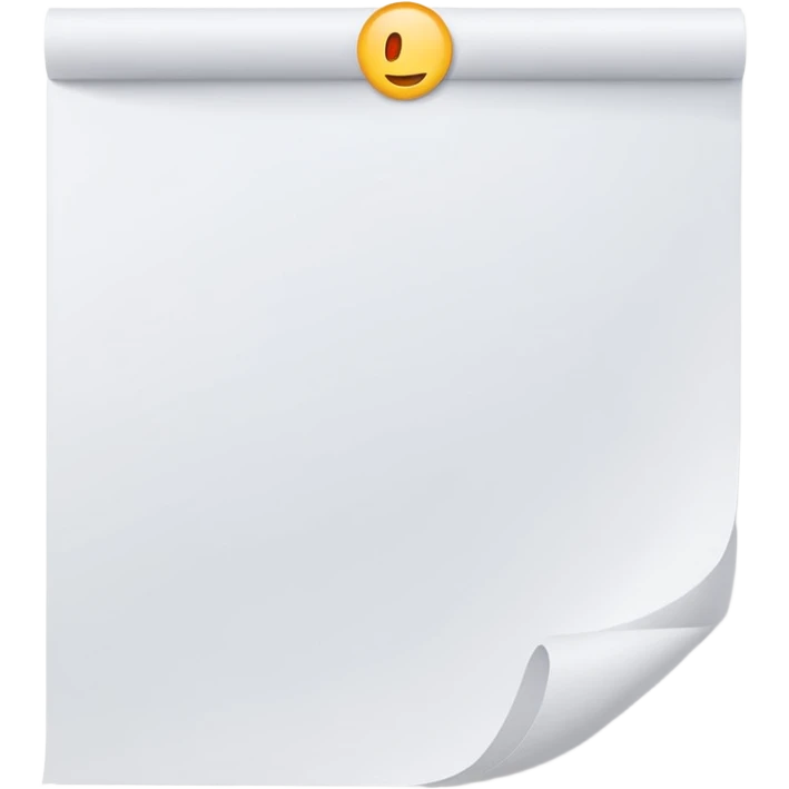 paper with test emoji