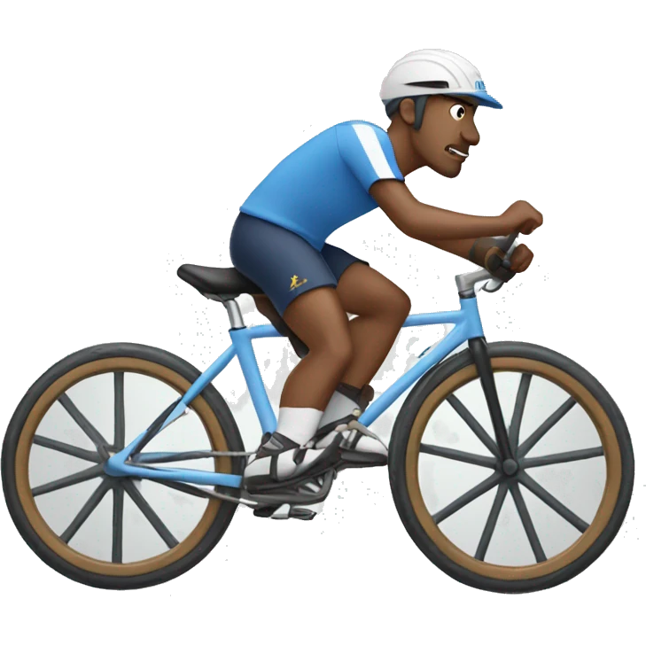 polo player on a bicycle emoji
