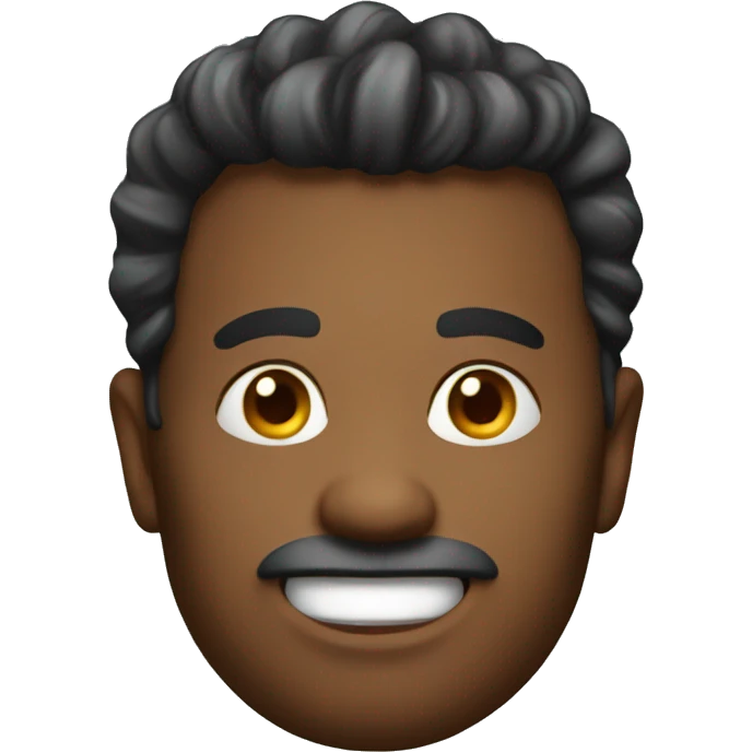 A giant emoji