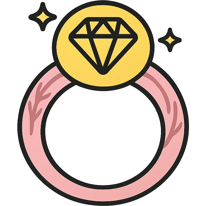 white gold halo ring with soft pink shading and little feathers carved in the ring, elegant style, glowing effect emoji