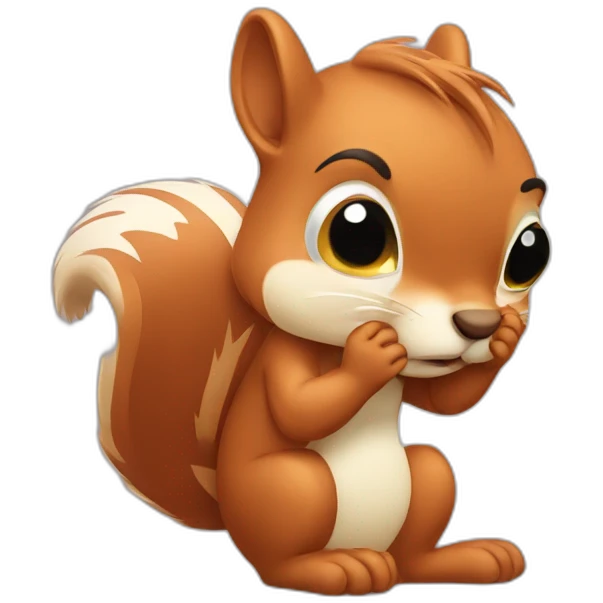 flink Squirrel facepalm emoji