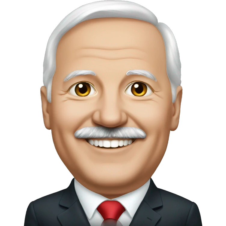 Lukashenko smile emoji
