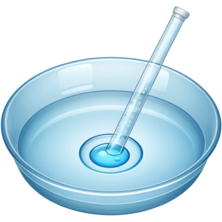 Pipette dish emoji