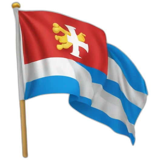 Drapeau de Genève emoji