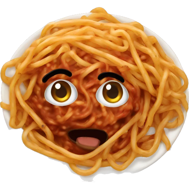 Spaghetti Bolognese  emoji